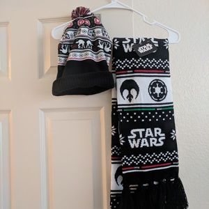 Star Wars Scarf and Hat set! NWT!